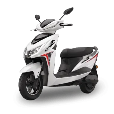 Nova, Nova E Scooter, Nova Electric Scooter, Electric Scooter, Hyderabad, Road Ruler EV, Single Lamp Scooter, Single Light Electric Scooter